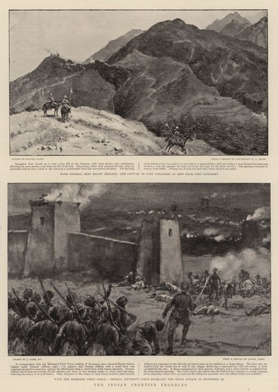 Los problemas de la frontera india de Walter Stanley Paget